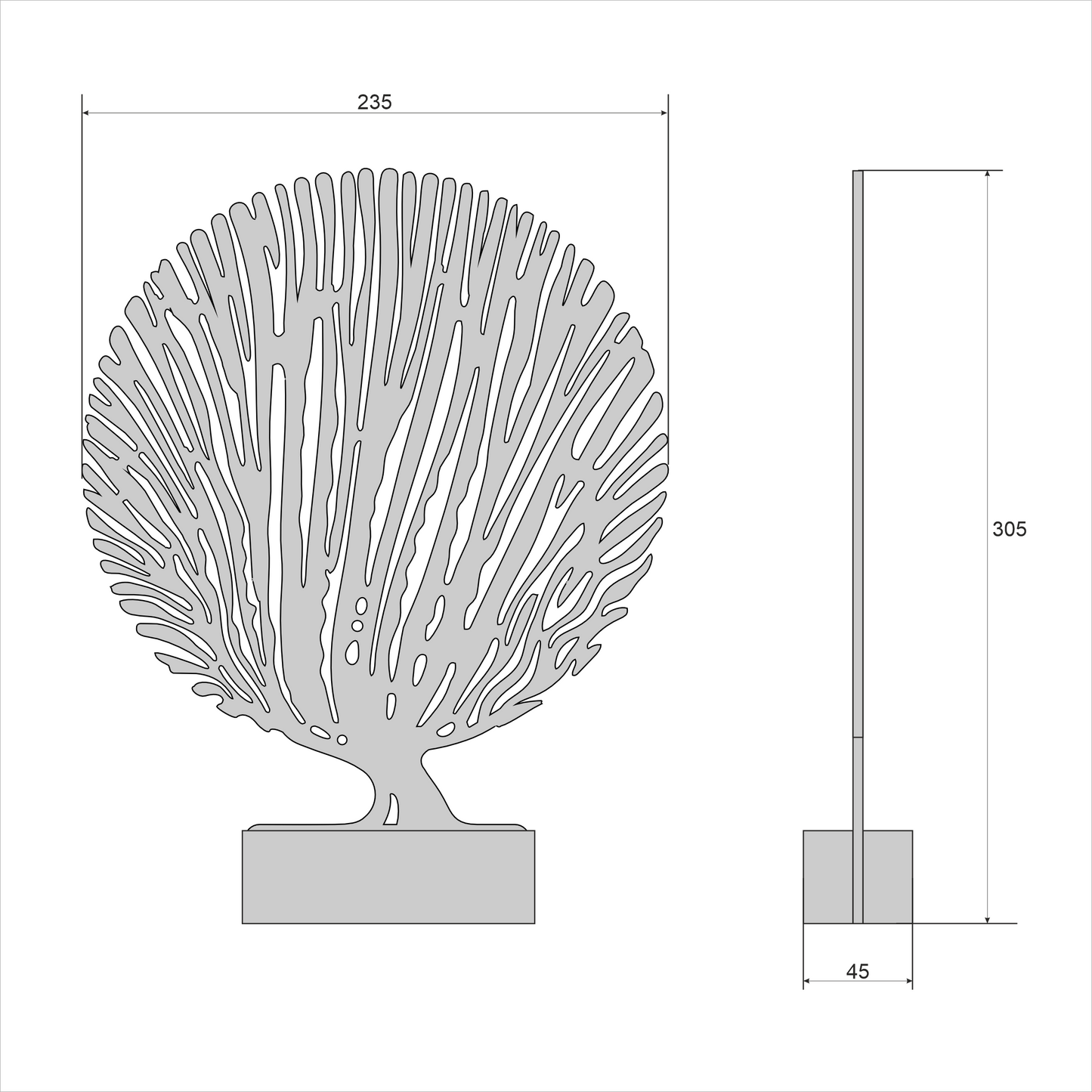 Abstract Wooden Sculpture №3