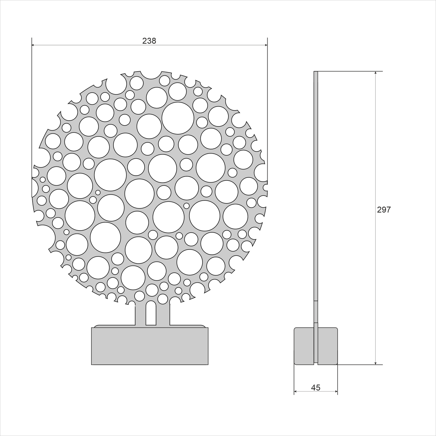 Abstract Wooden Sculpture №11